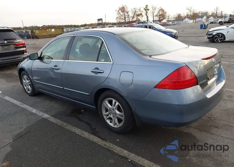 2007 Honda Accord 2.4 Se из США, поврежденный, VIN 1HGCM56327A085168